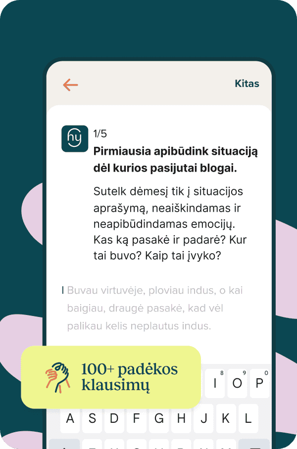 Užsirašyk savo dienos įvykius į dienoraštį